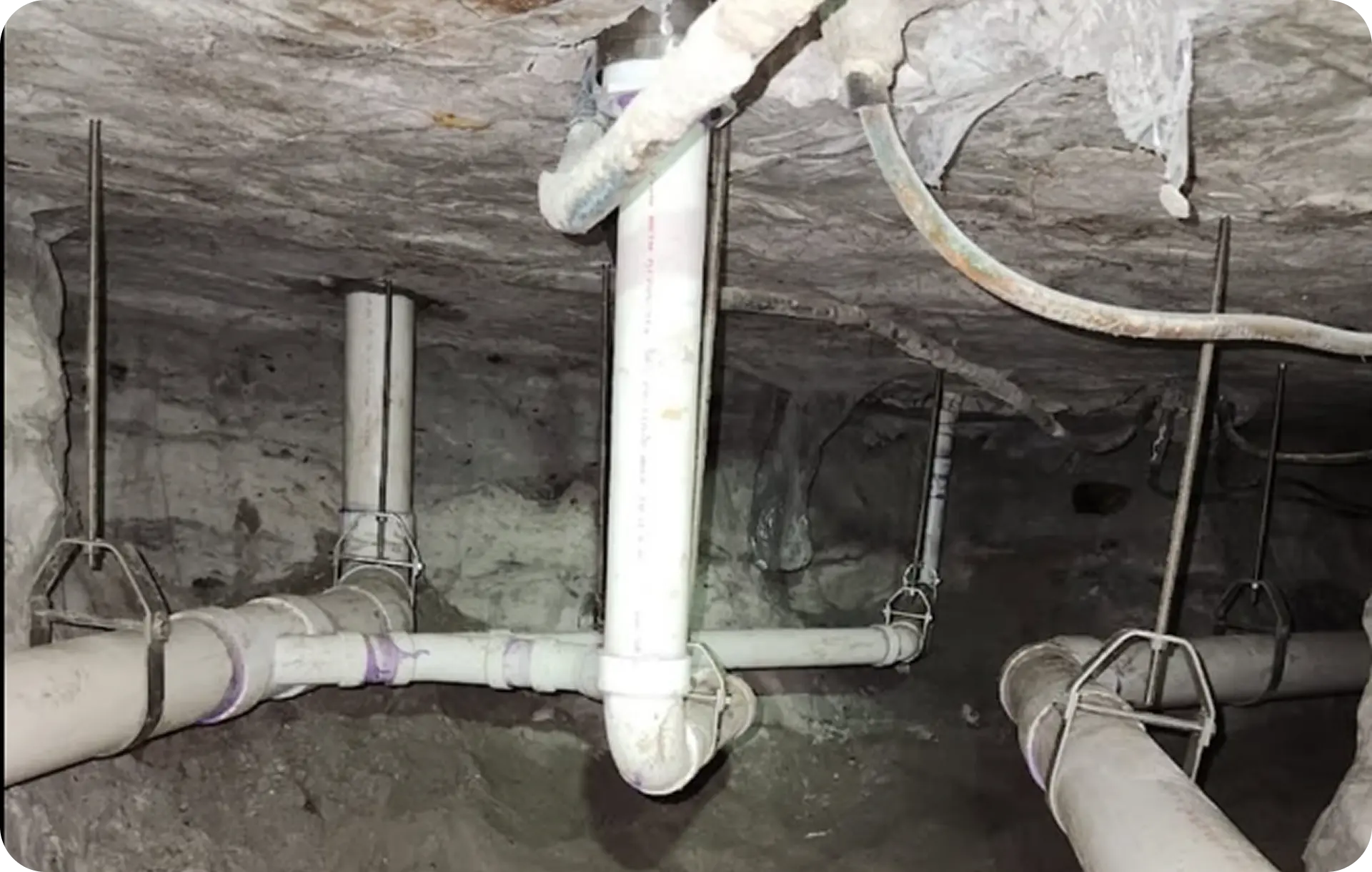 Sewer camera inspection diagnosing pipe damage by Speedy Piper Company